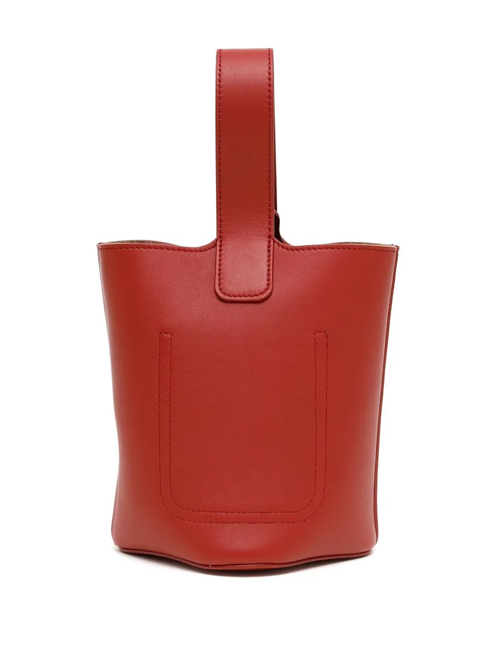 LOEWE Mini Smooth Leather Pebble Bucket Handbag