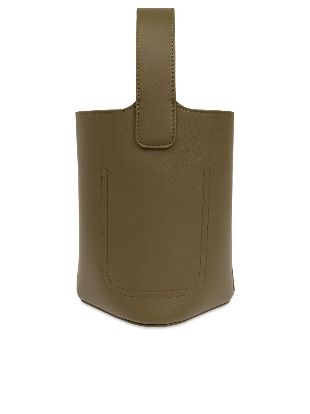 LOEWE Smooth Leather Mini Pebble Bucket Handbag