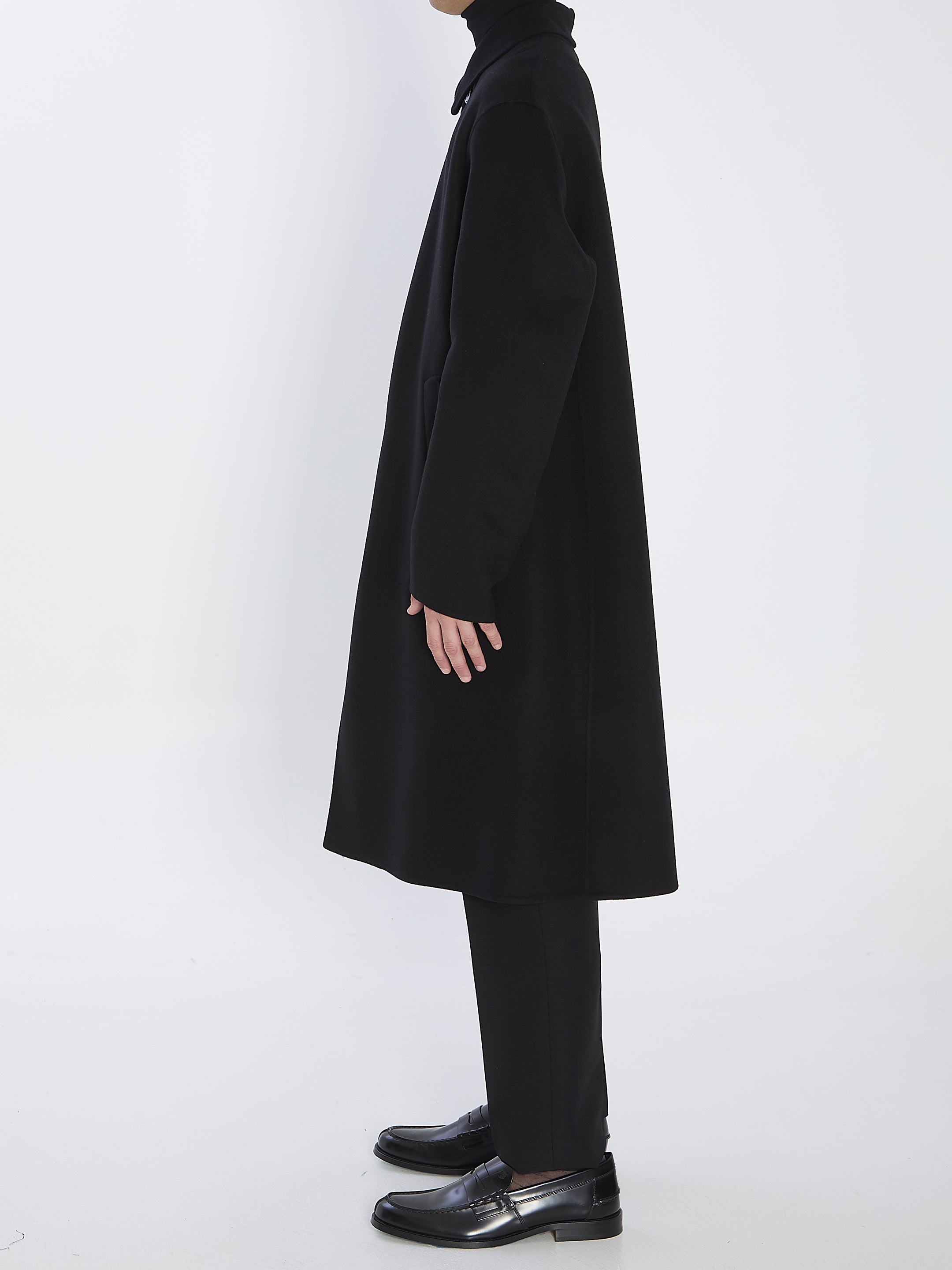 LARDINI Men's Regular Fit Pure Virgin Wool Jacket - Size 48