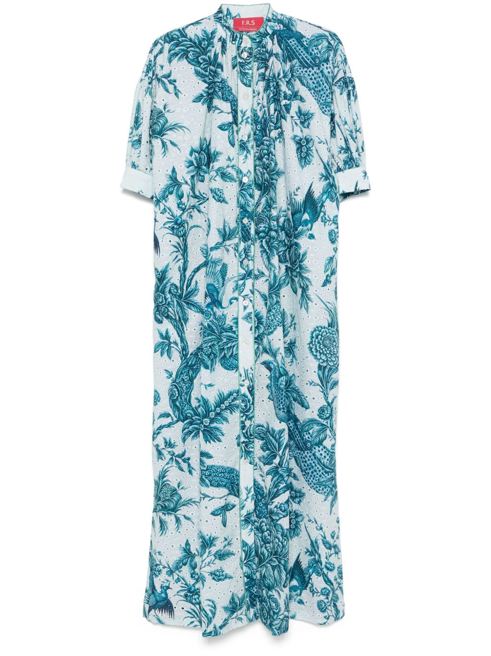 F.R.S FOR RESTLESS SLEEPERS Printed Cotton Maxi Dress