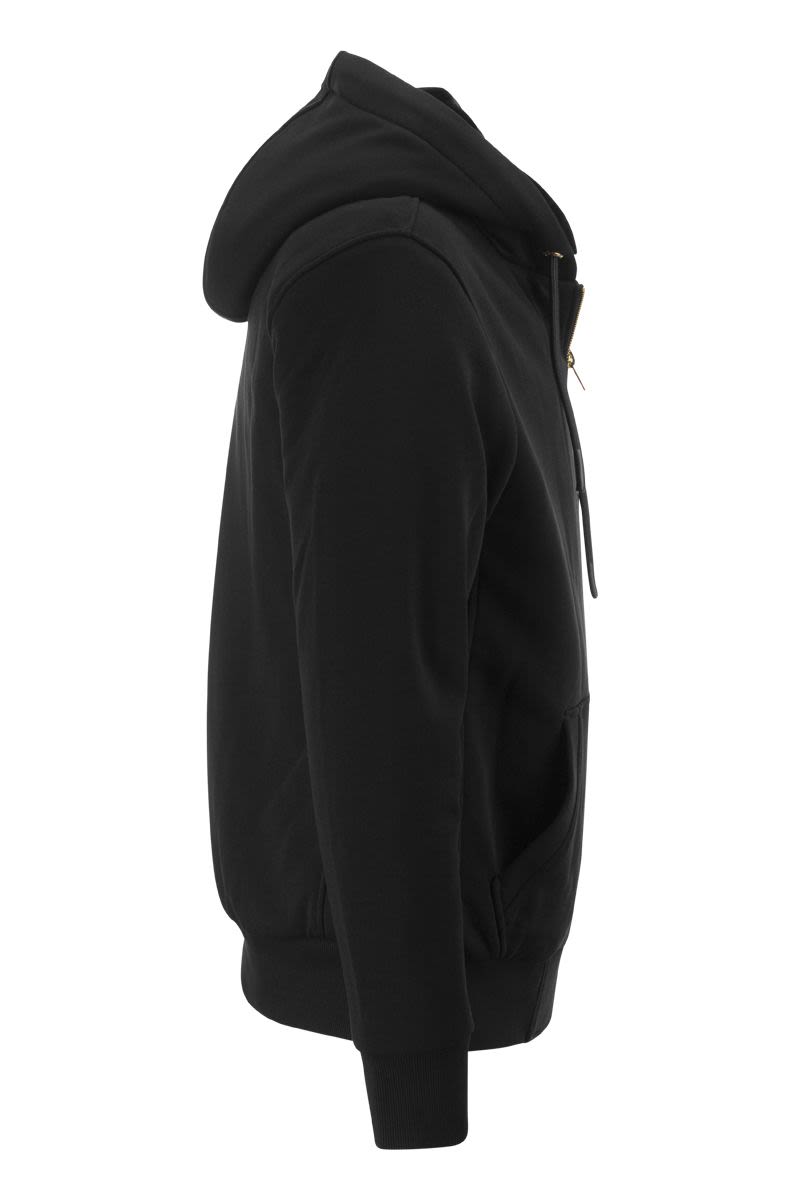MOOSE KNUCKLES Linden Bunny Full-Zip Hoodie