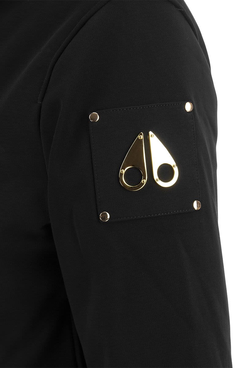 MOOSE KNUCKLES Linden Bunny Full-Zip Hoodie