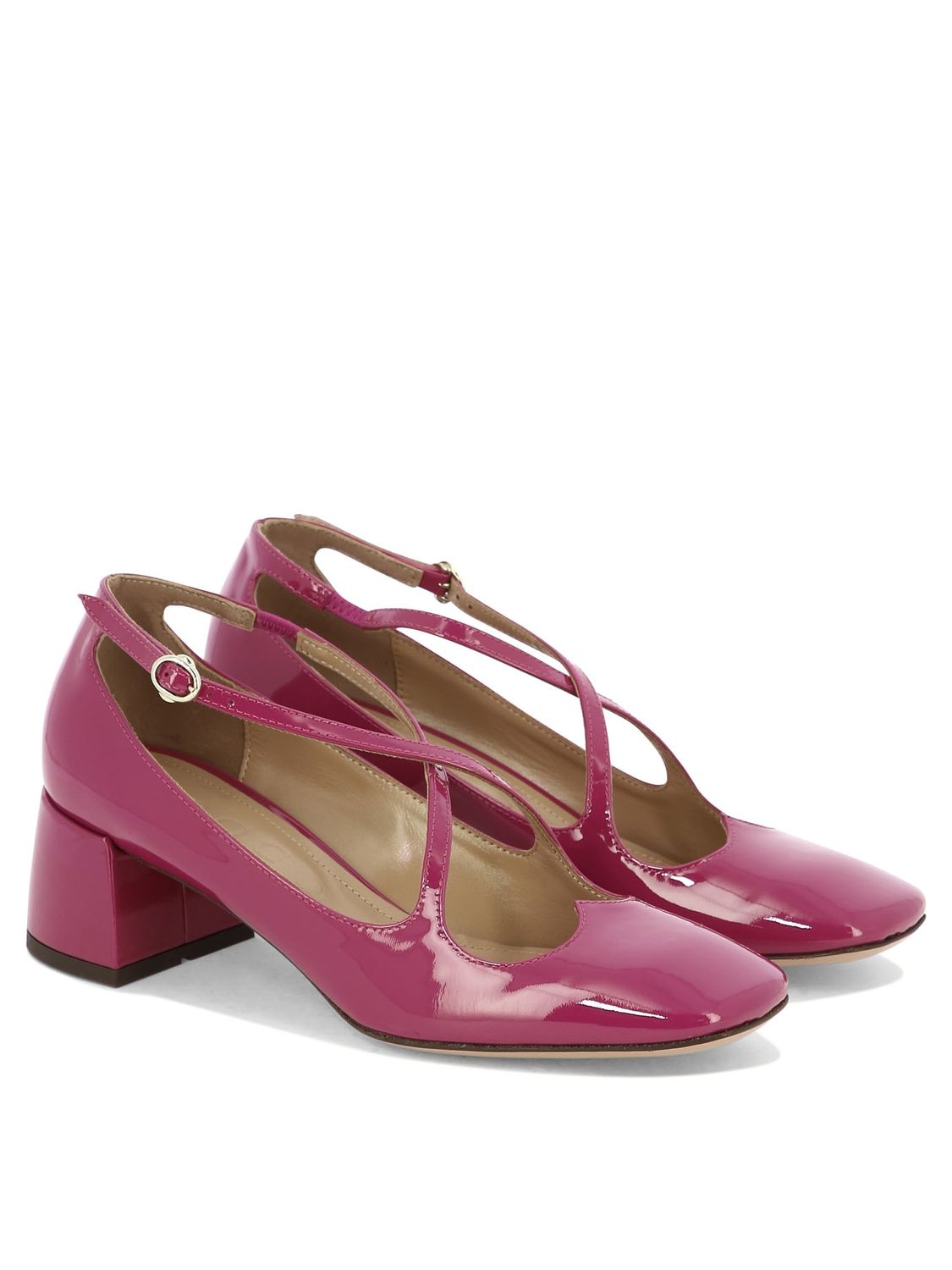 A.BOCCA Two for Love Mini Pumps - Stylish Block Heel
