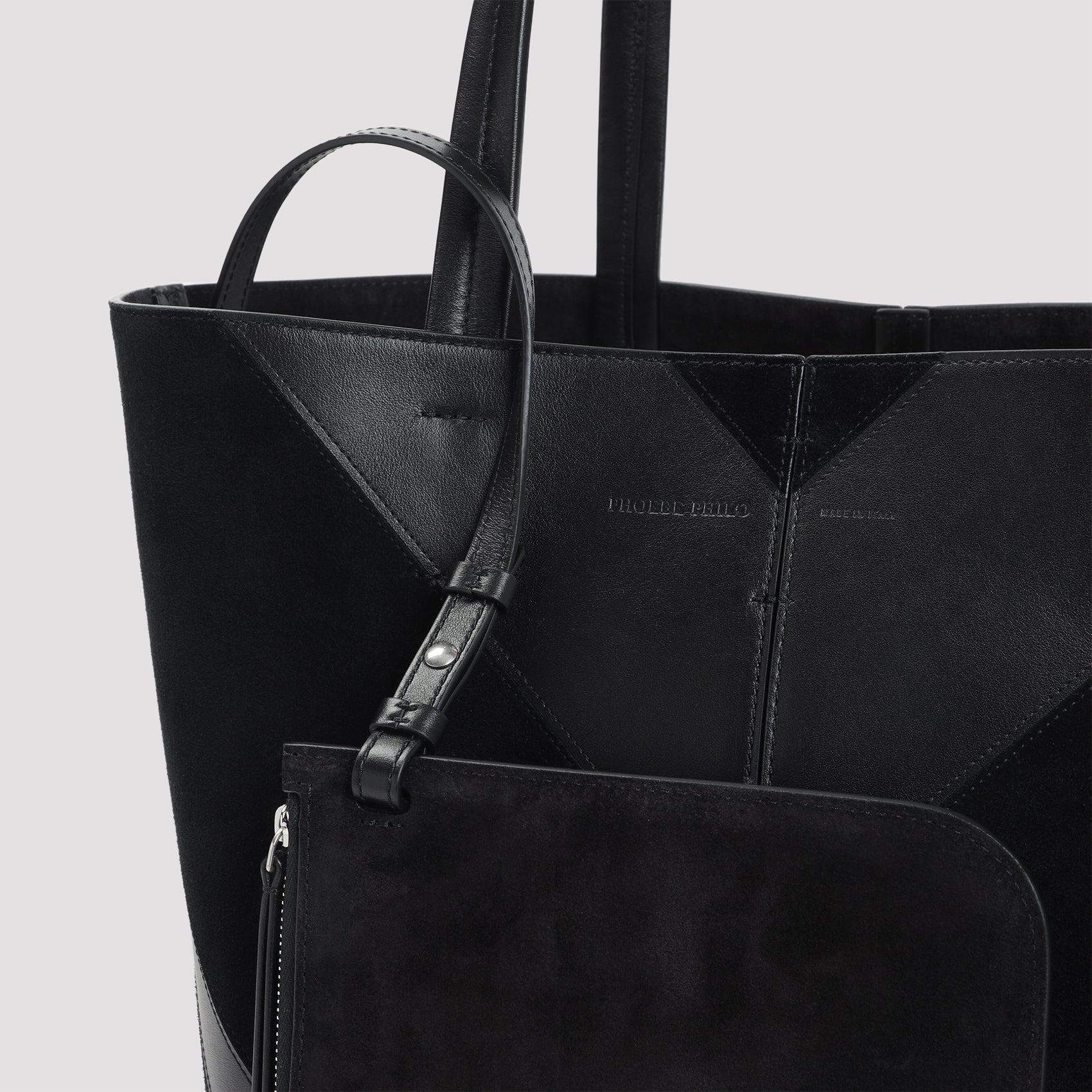 PHOEBE PHILO Mini Basket Tote Handbag - 26CM x 35CM x 21CM