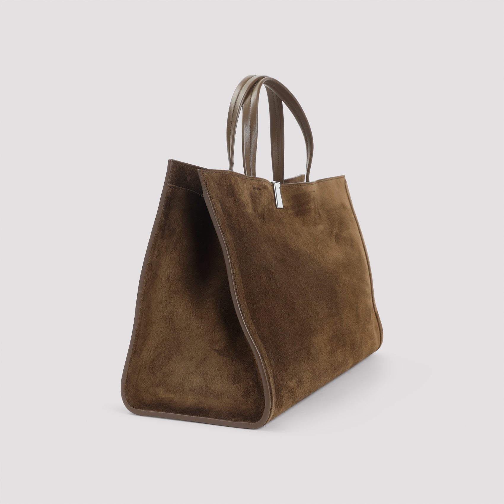 PHOEBE PHILO Medium Suede Leather Shoulder Handbag