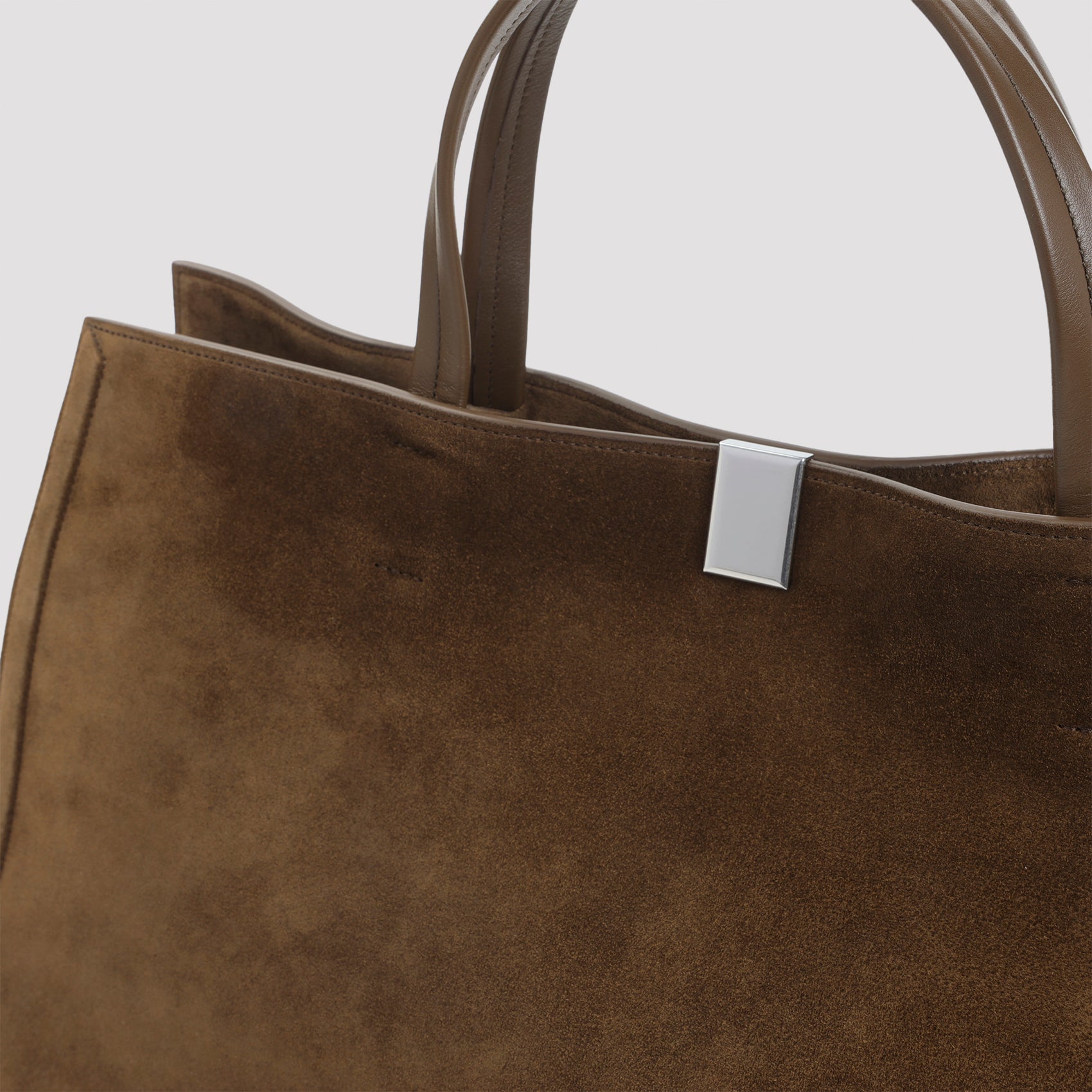 PHOEBE PHILO Medium Suede Leather Shoulder Handbag