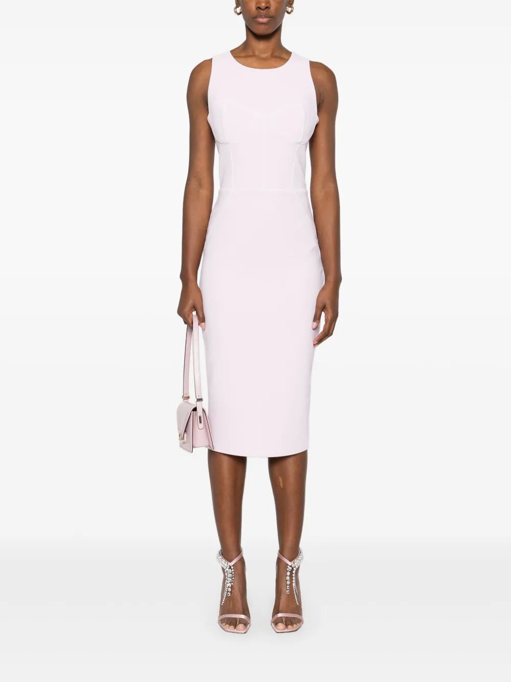 ELISABETTA FRANCHI Elegant Women's Dress for Spring/Summer 2025