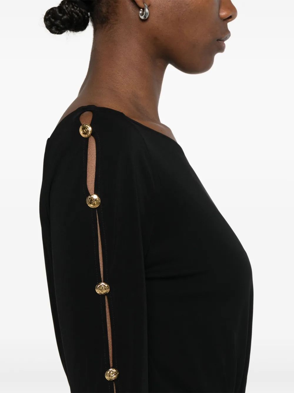 ELISABETTA FRANCHI Elegant Long Dress for Women - SS25 Collection