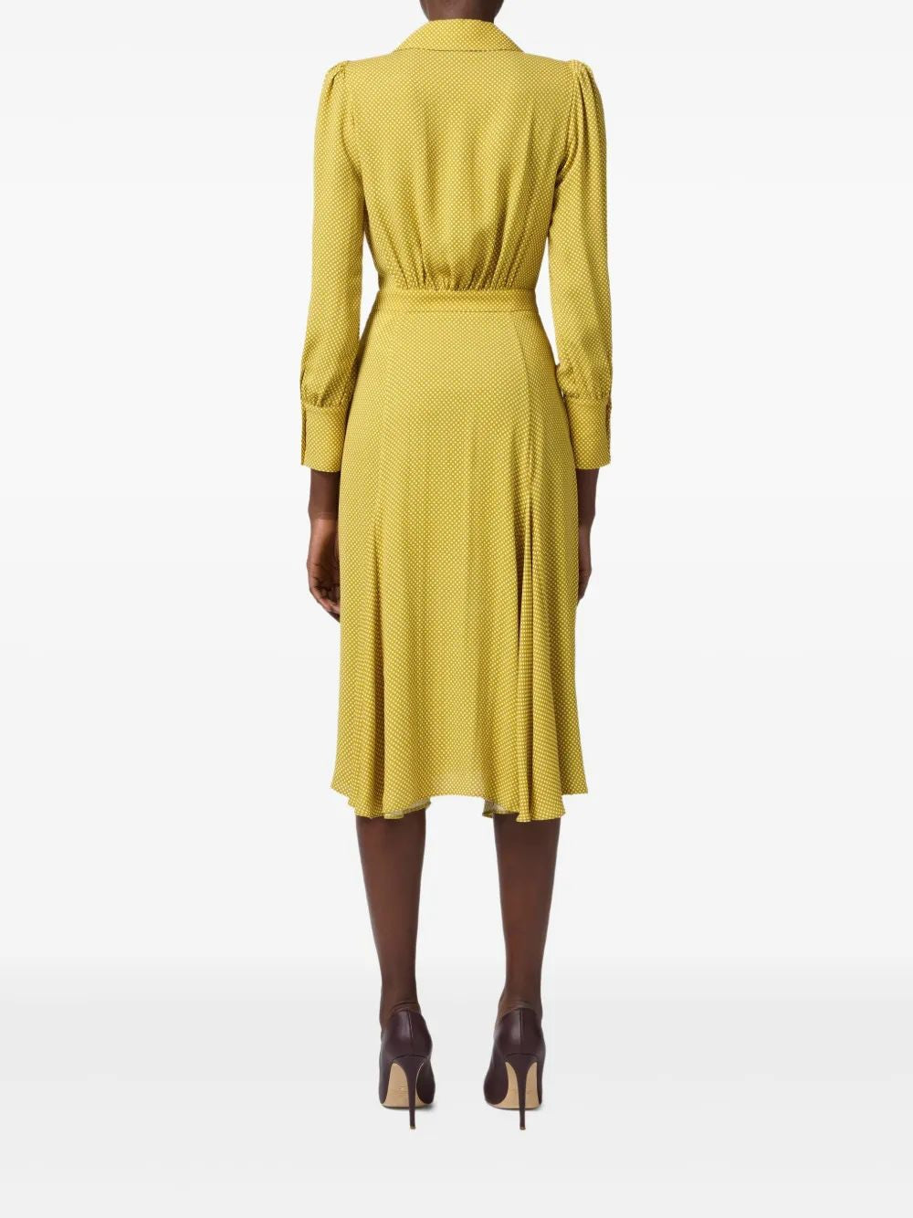 ELISABETTA FRANCHI Polka Dot Print Mini Dress for Women