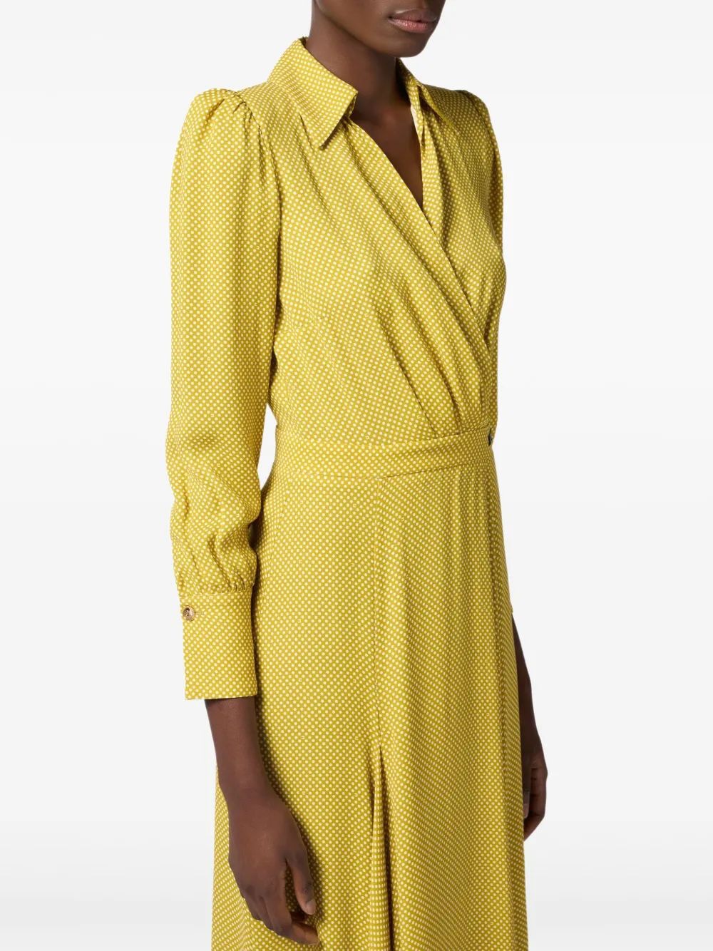 ELISABETTA FRANCHI Polka Dot Print Mini Dress for Women