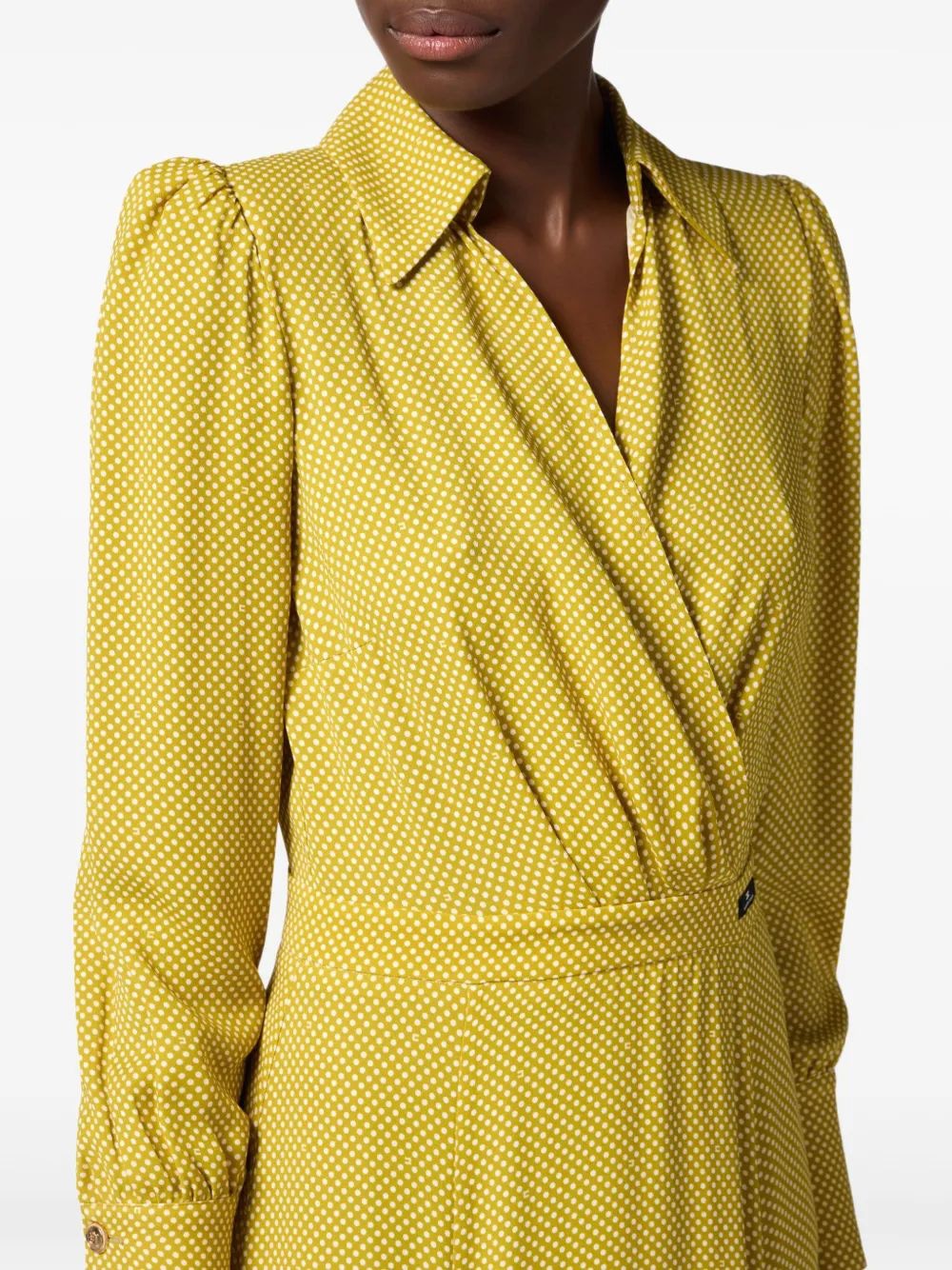 ELISABETTA FRANCHI Polka Dot Print Mini Dress for Women