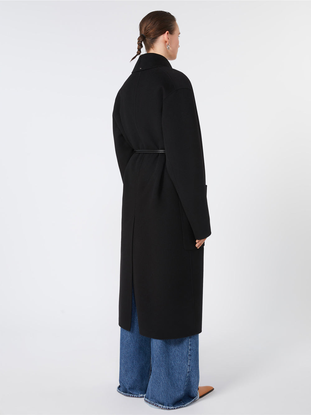 MAX MARA SPORTMAX Waist-Tied Wool Jacket