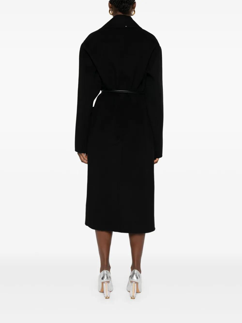 MAX MARA SPORTMAX Waist-Tied Wool Jacket