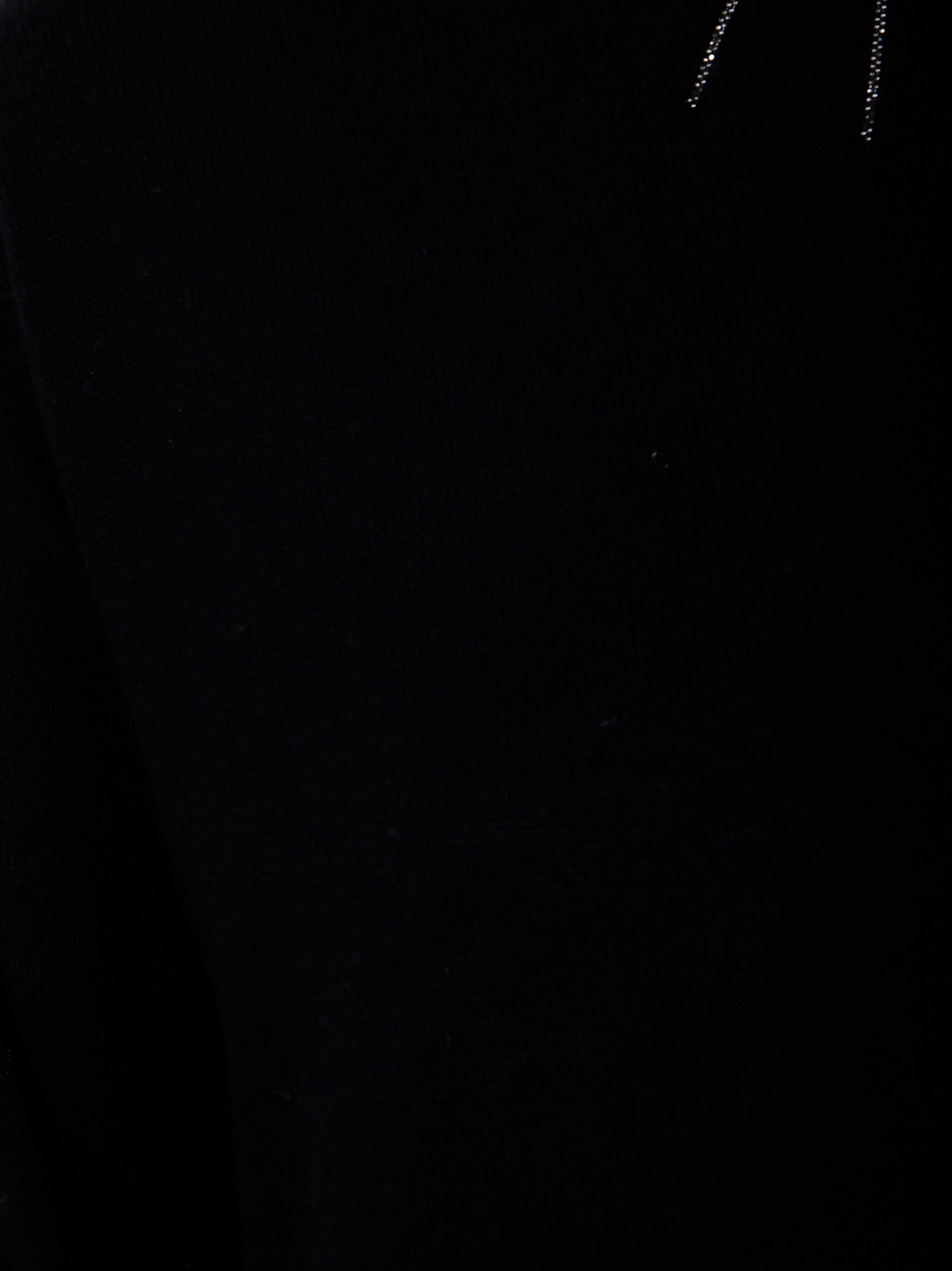 FABIANA FILIPPI Turtle Neck Knit Dress with Long Sleeves