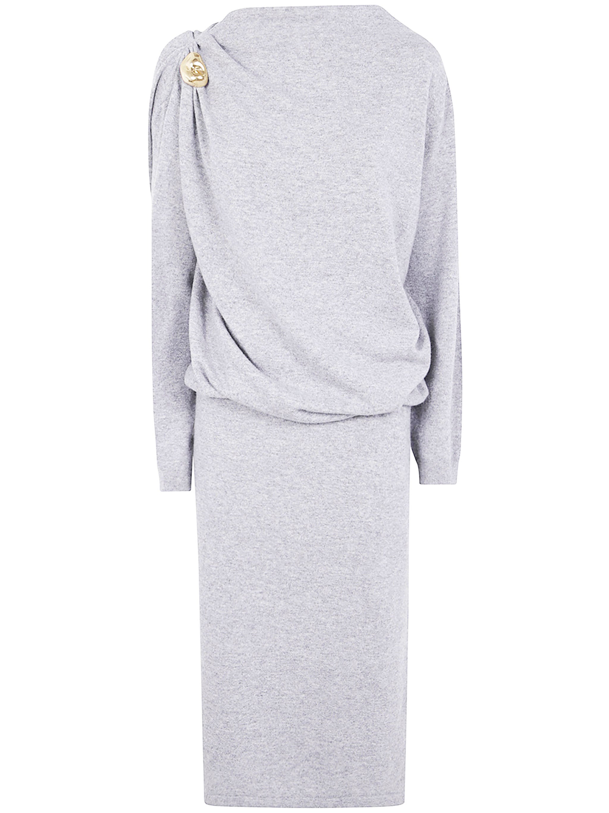 FABIANA FILIPPI Knit Dress with Pepita Detail