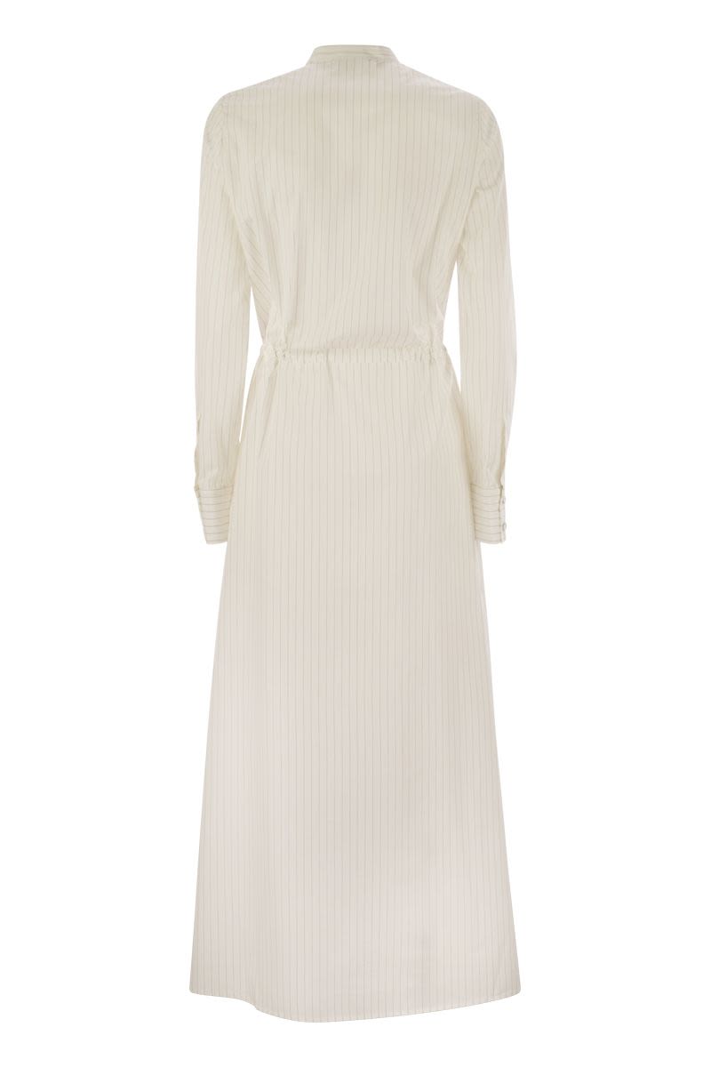 FABIANA FILIPPI Long Cotton Chemisier Dress for Women