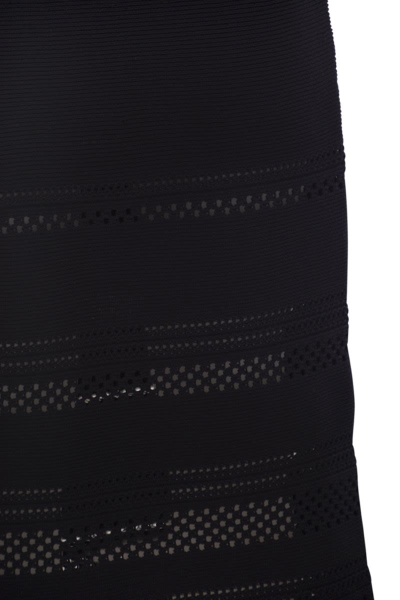 FABIANA FILIPPI Sleeveless Cotton Boat-Neck Dress