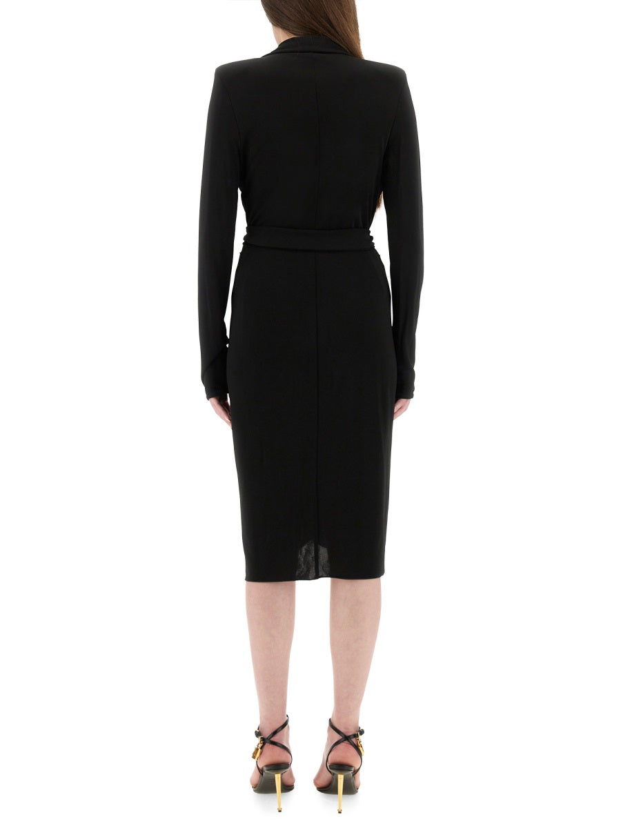TOM FORD Chic Viscose Dress for Women - FW25 Collection