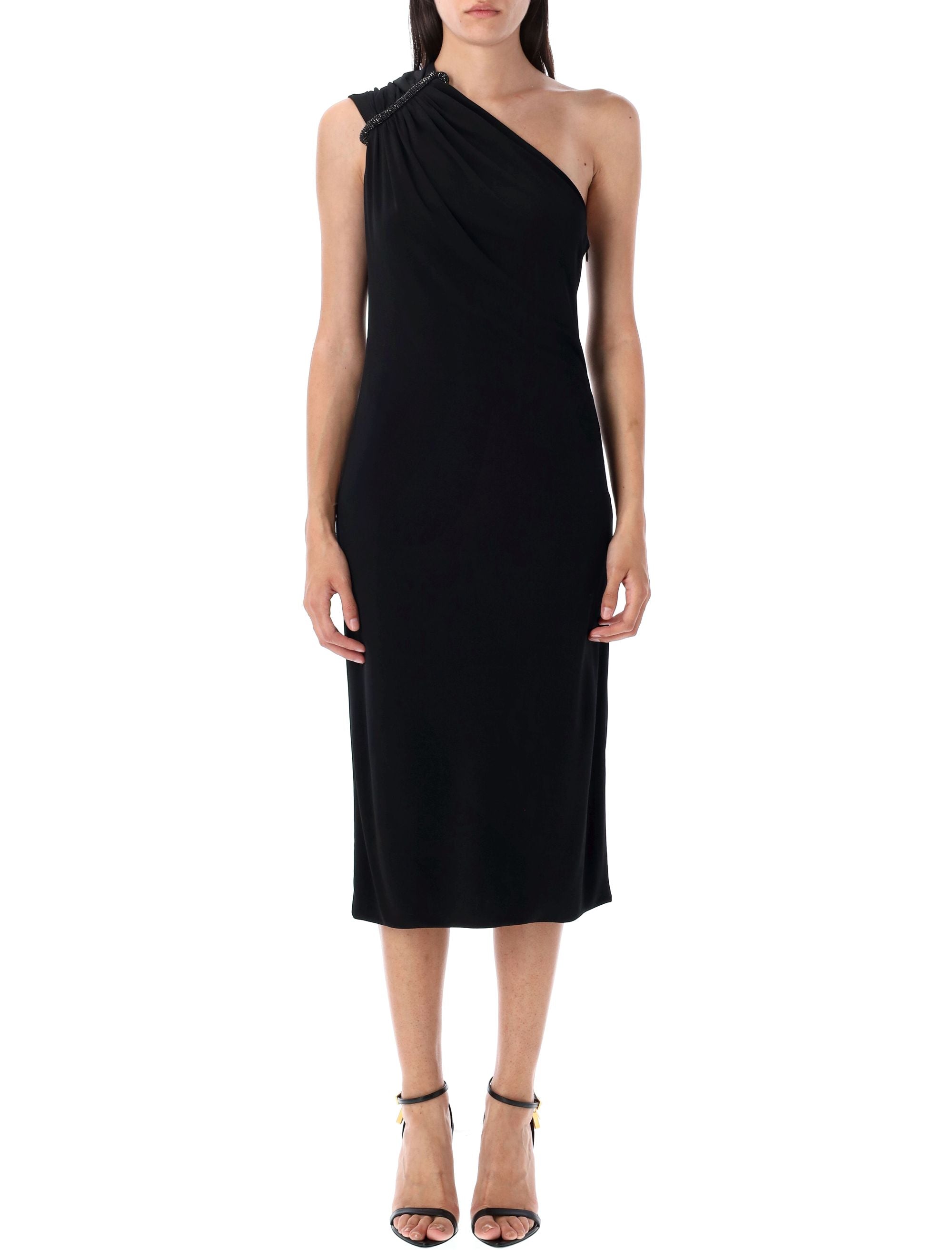 TOM FORD Elegant One Shoulder Midi Dress
