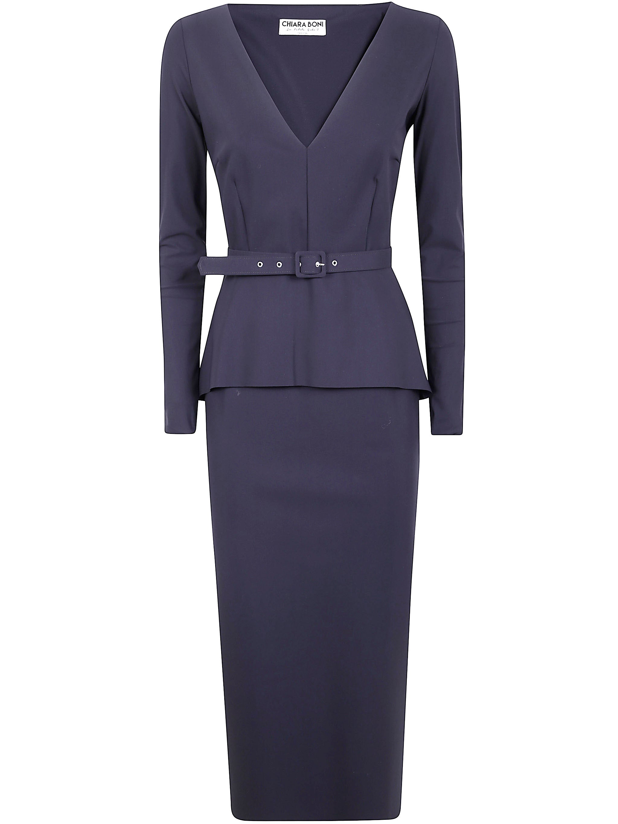 CHIARA BONI Elegant Siaka Midi T-Shirt Dress for Women