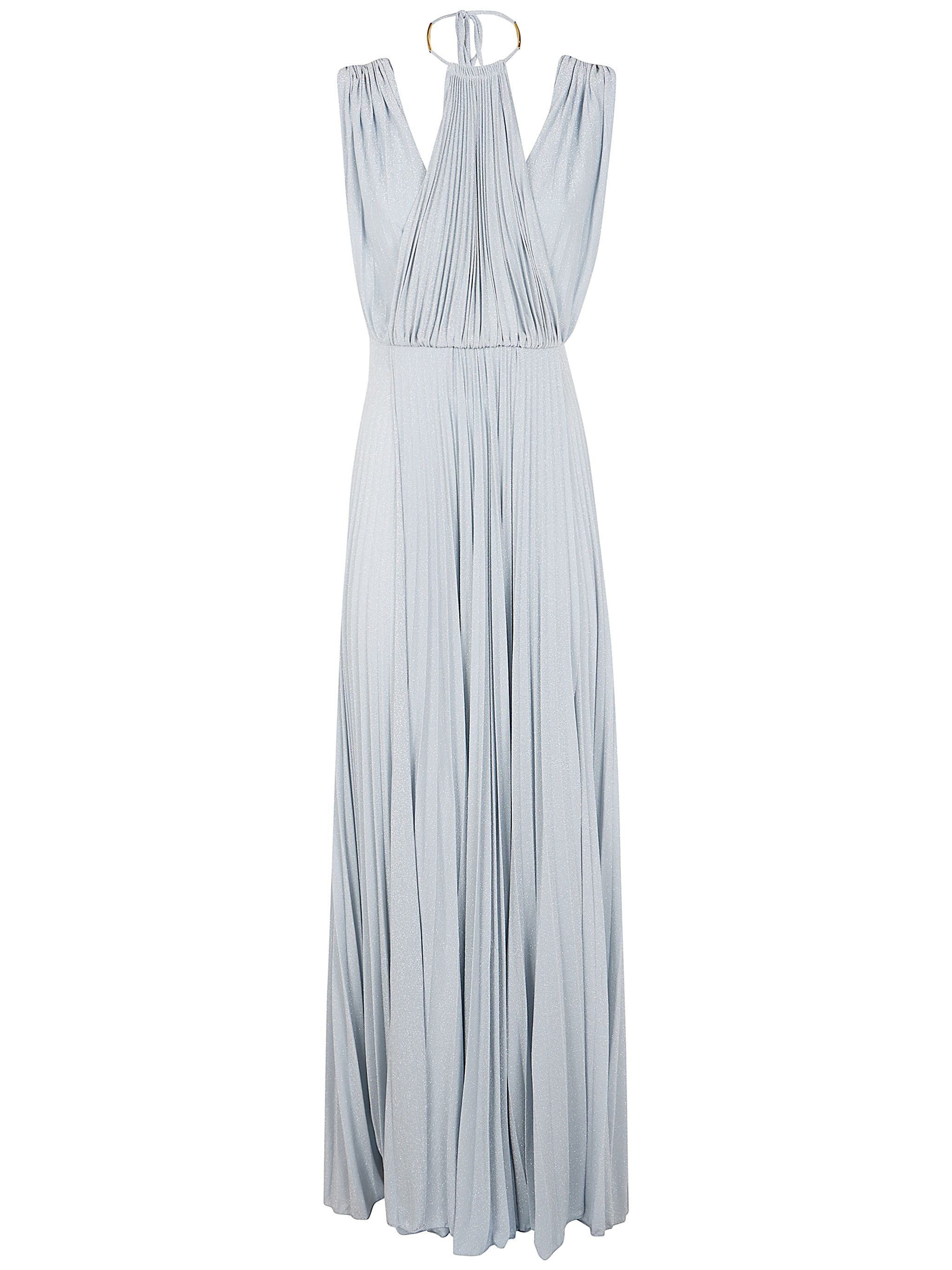 ELISABETTA FRANCHI Elegant Long Dress for Women - SS25 Collection
