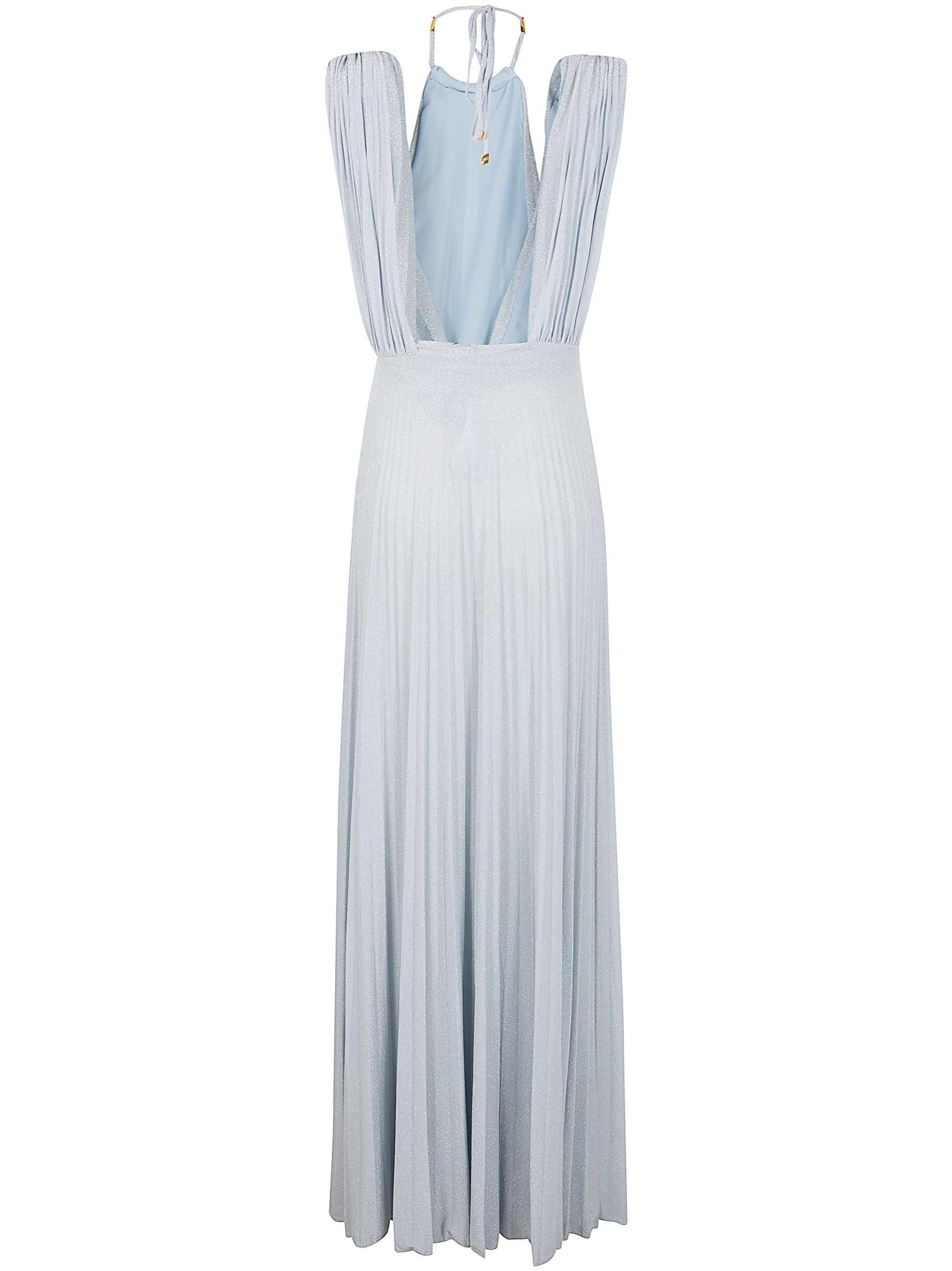 ELISABETTA FRANCHI Elegant Long Dress for Women - SS25 Collection