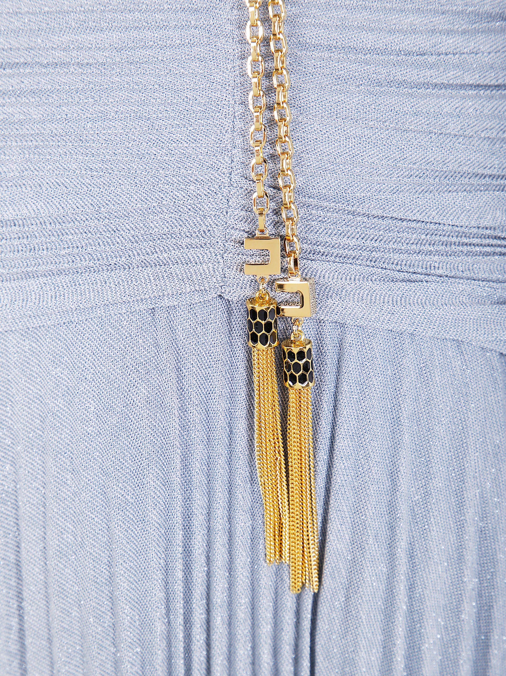 ELISABETTA FRANCHI Elegant Long Sleeve Dress