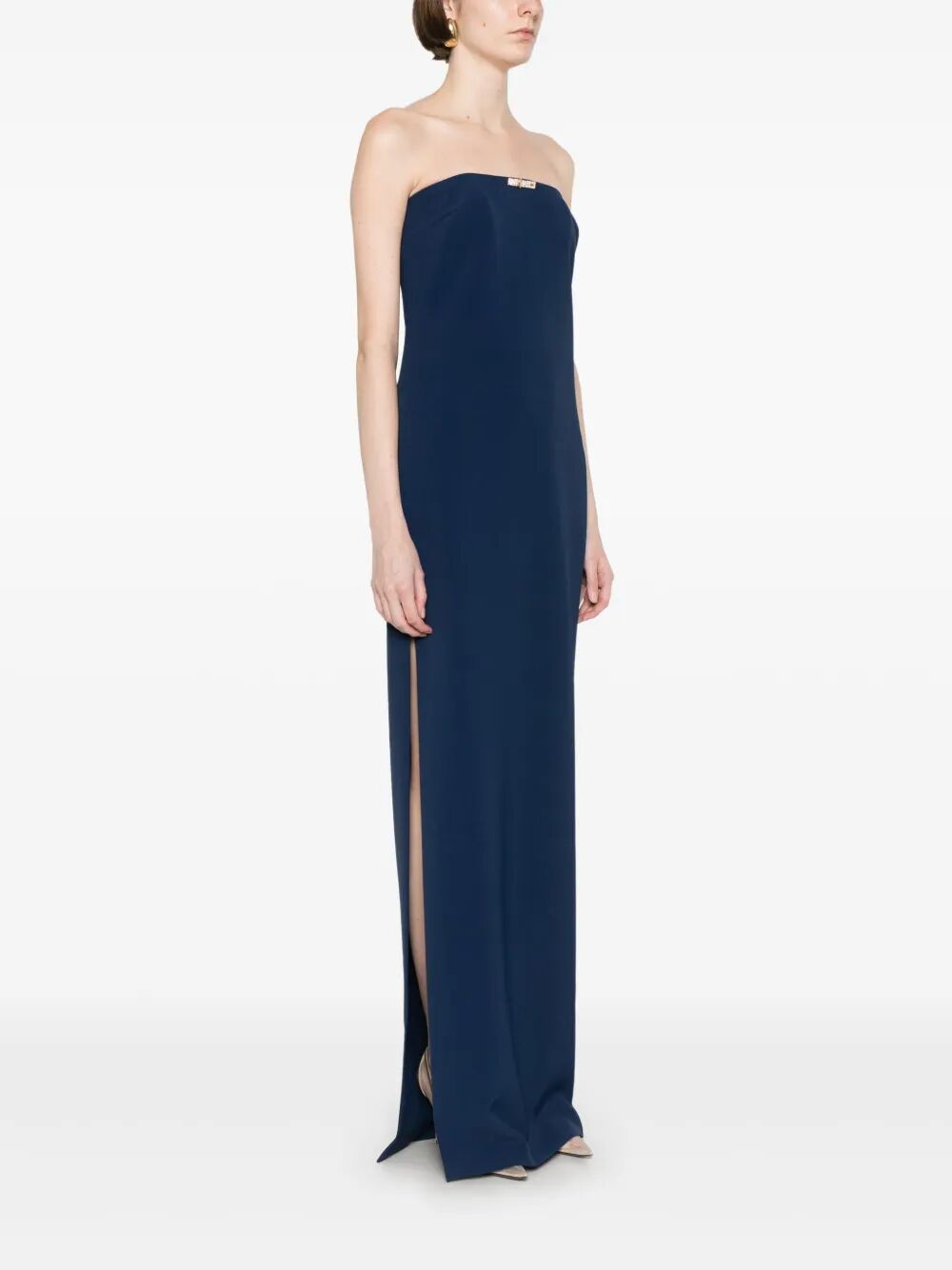 ELISABETTA FRANCHI Elegant Long Evening Dress for Women - SS25 Collection