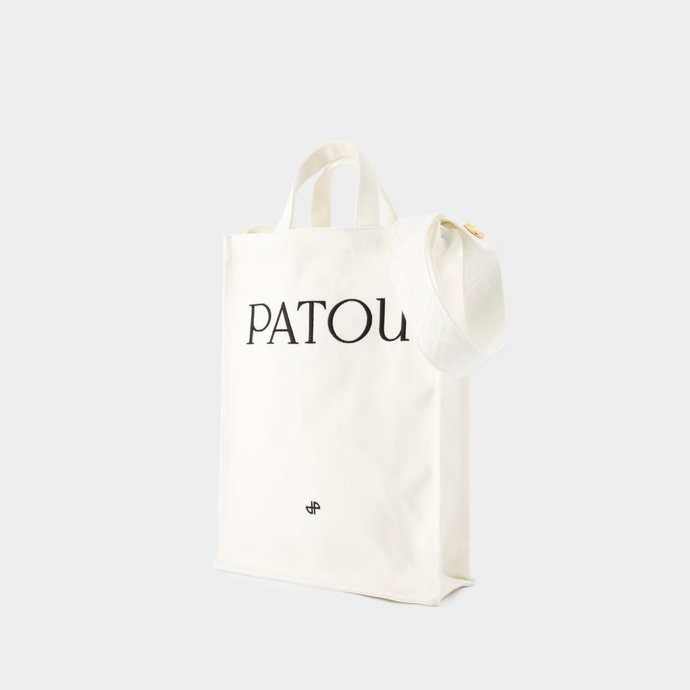PATOU Vertical Shopper Handbag - Mini Design