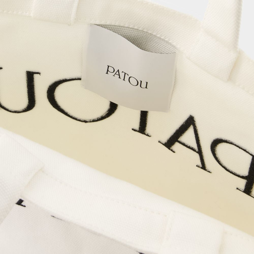 PATOU Vertical Shopper Handbag - Mini Design