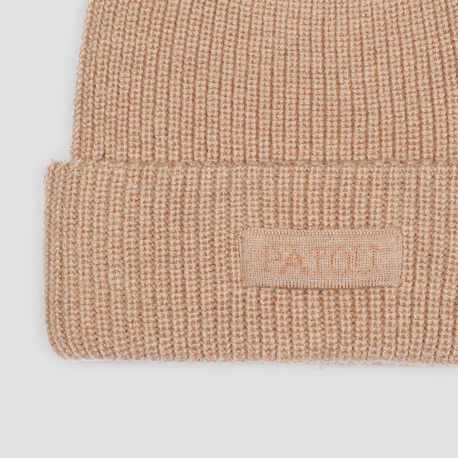 PATOU Ribbed Knit Beanie Hat