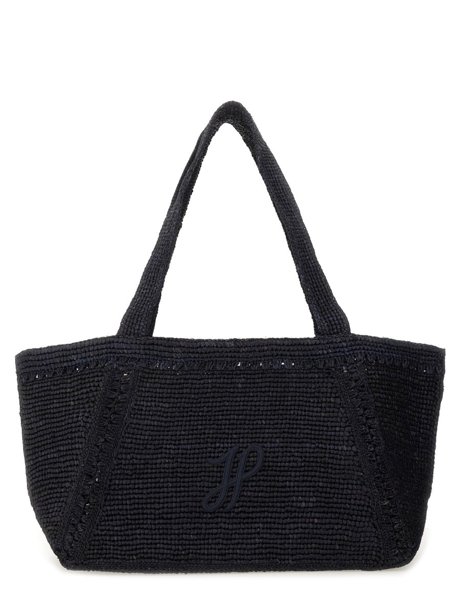 PATOU Large Trapeze Tote Handbag