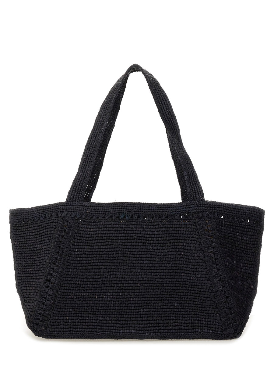 PATOU Large Trapeze Tote Handbag