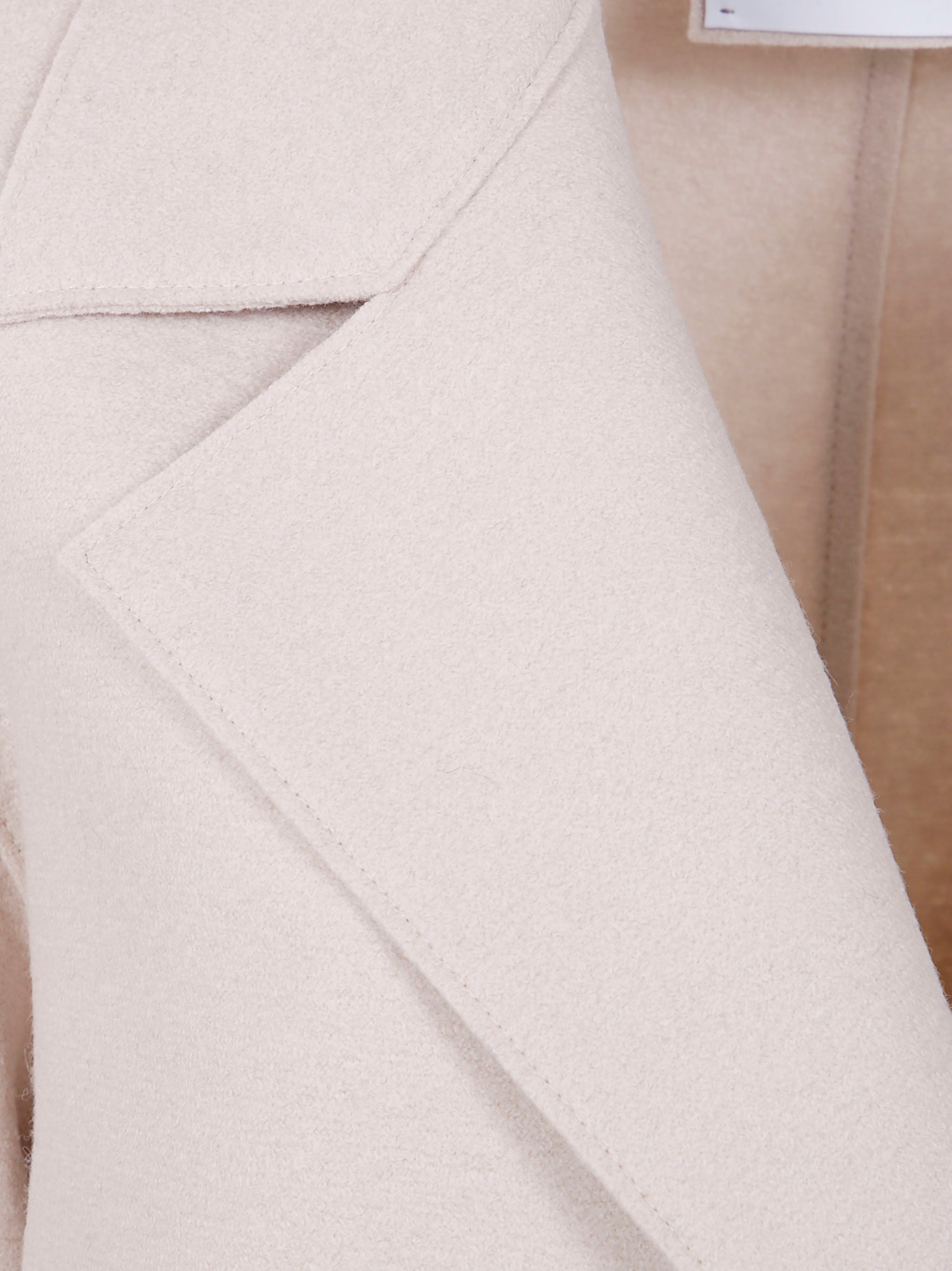 HARRIS WHARF LONDON Women's Dropped Shoulder Double Breasted Mini Jacket