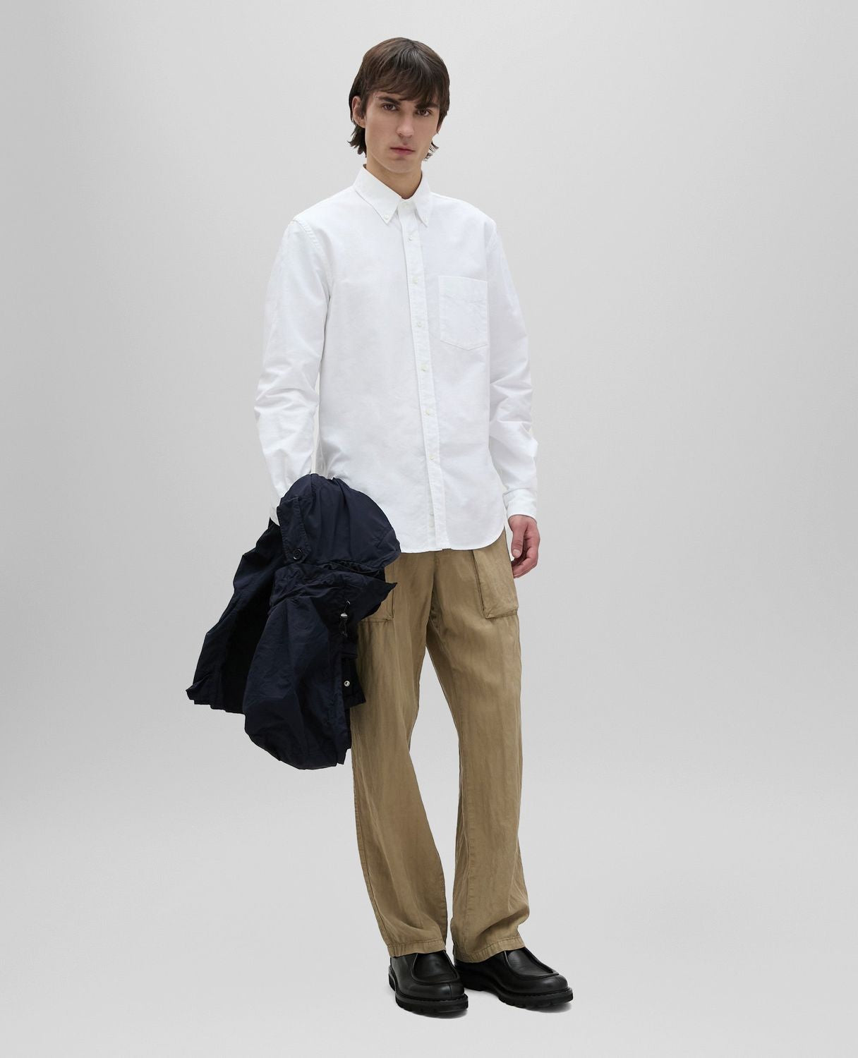 ASPESI Sleek Men's Mini Button-Down Shirt for SS25