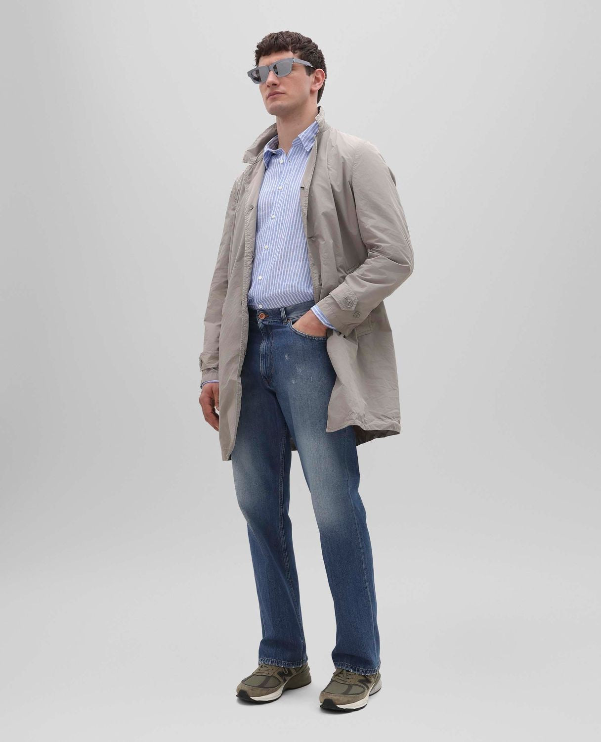 ASPESI Men's Mini Comma Shirt