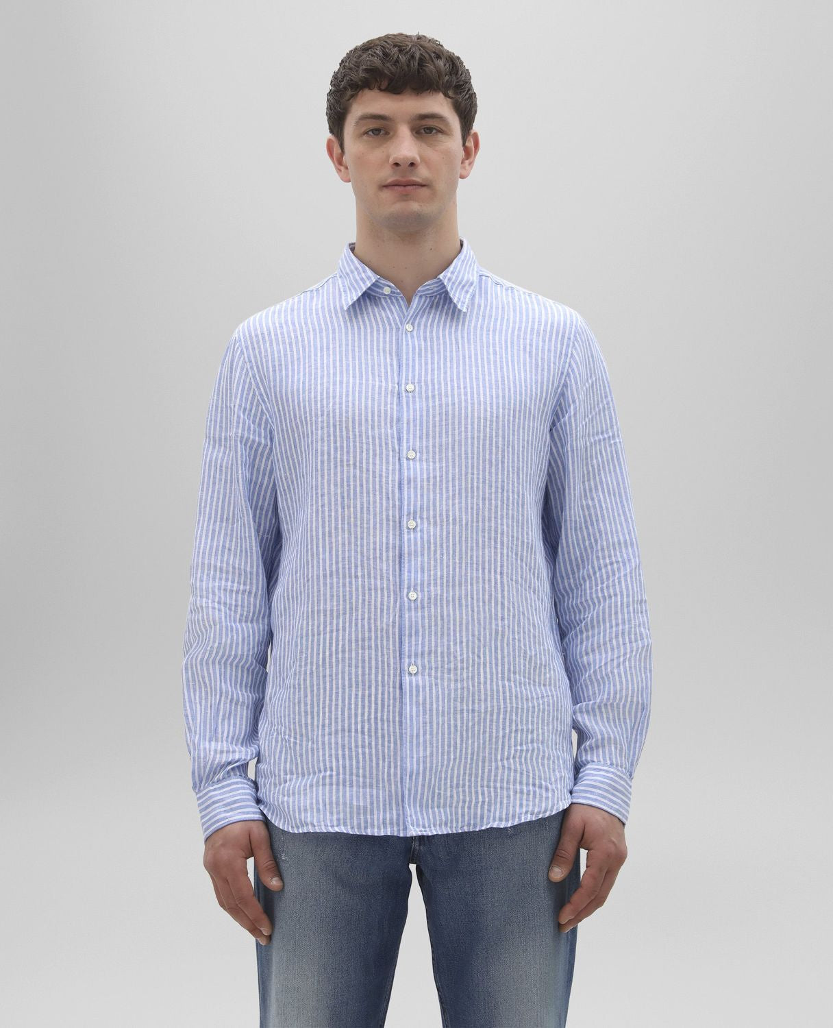 ASPESI Men's Mini Comma Shirt