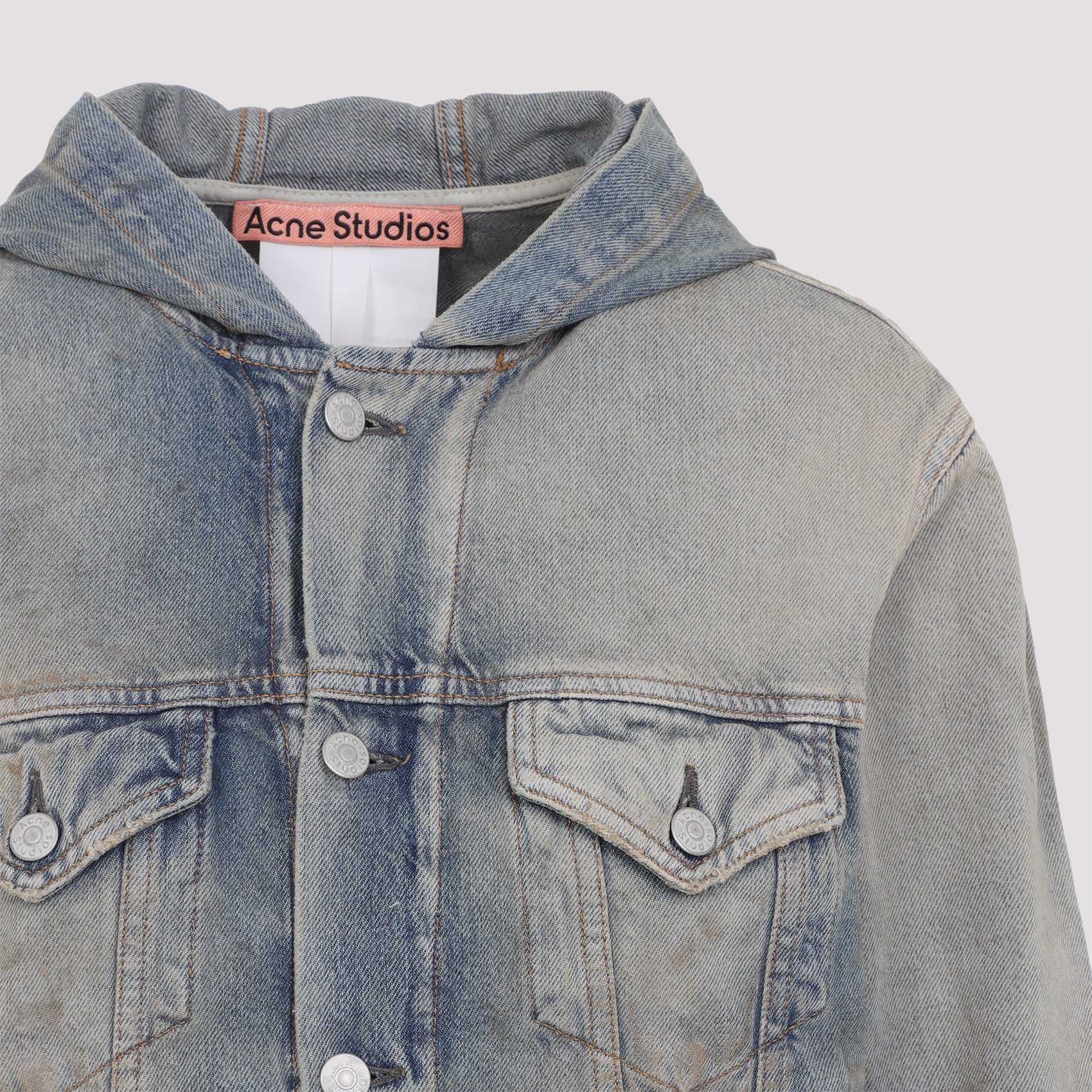 ACNE STUDIOS Chic Relaxed Fit Denim Jacket
