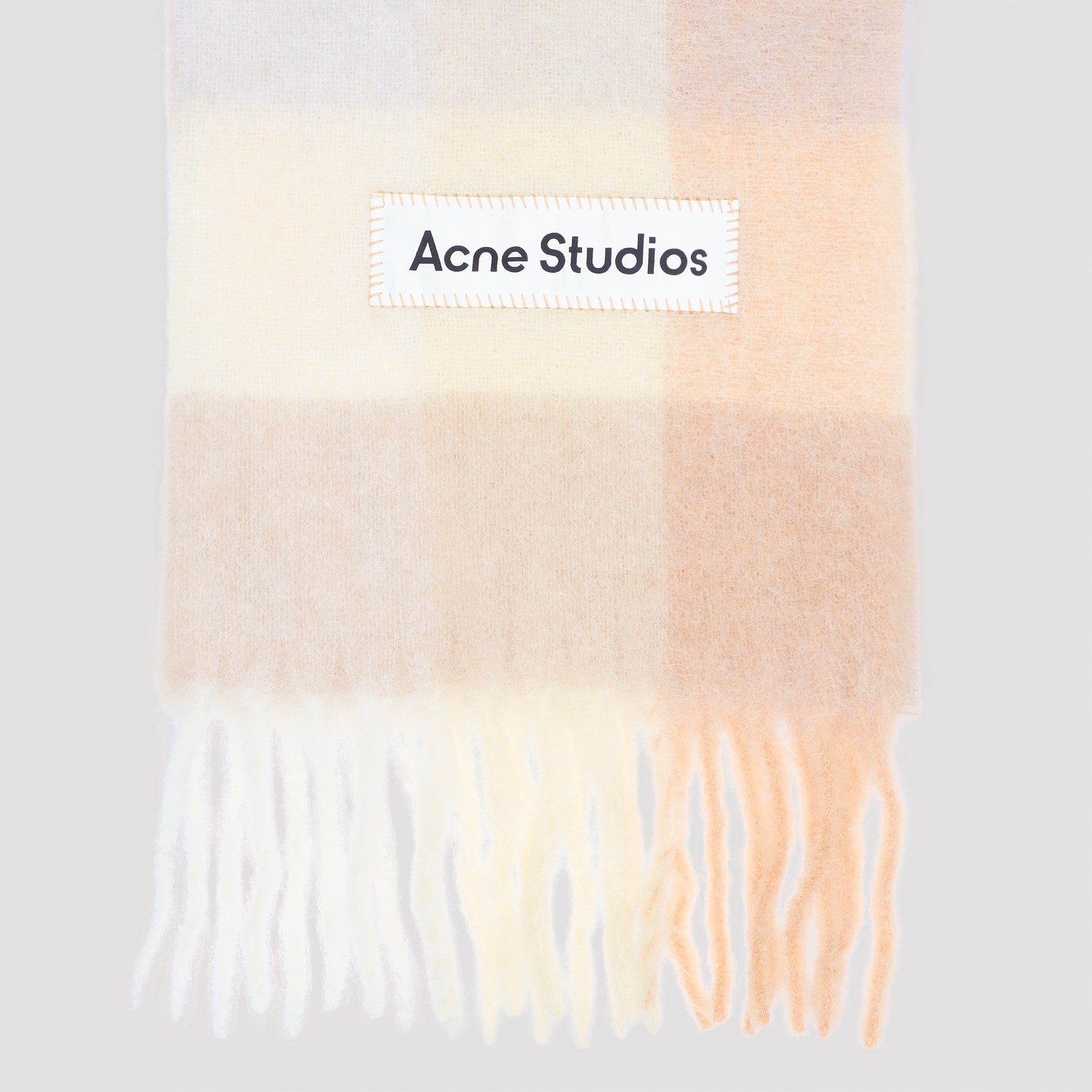 ACNE STUDIOS Chic Checkered Scarf 250cm x 28cm
