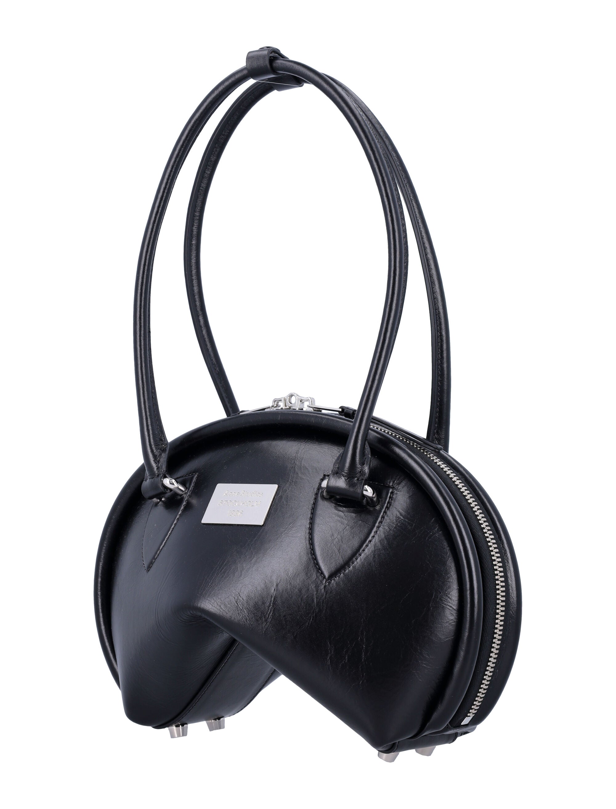 ACNE STUDIOS Mini Curved Shoulder Handbag