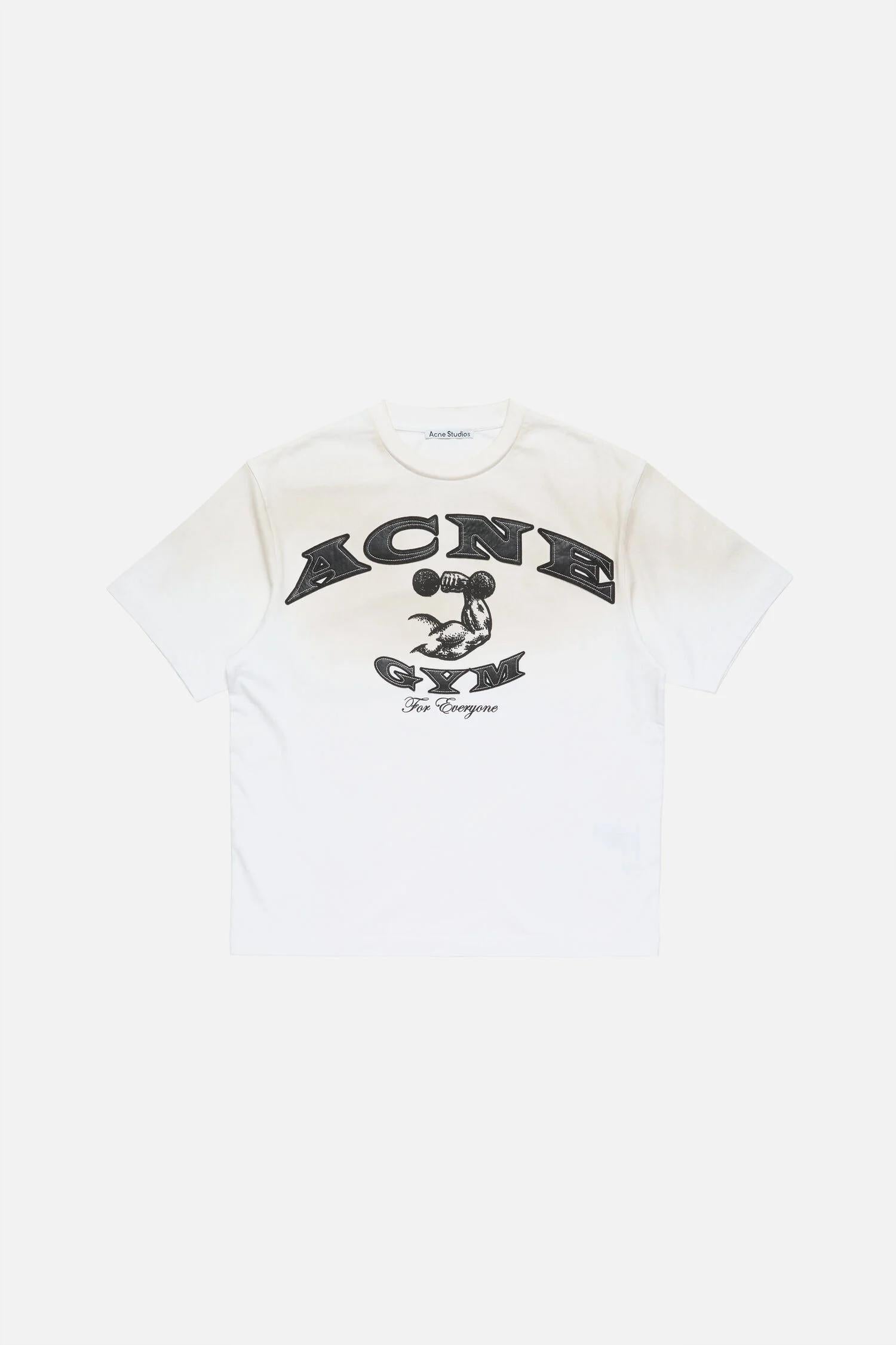 ACNE STUDIOS Modern Organic Cotton T-Shirt for Men - FW25