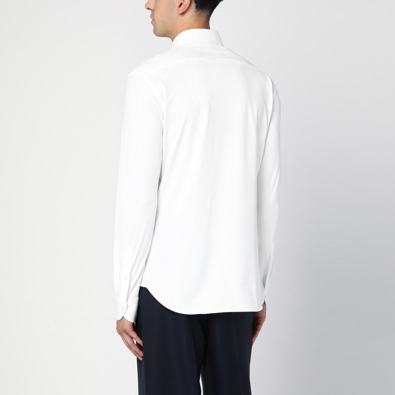 XACUS Slim-Fit Twill Active Shirt - Long Sleeve