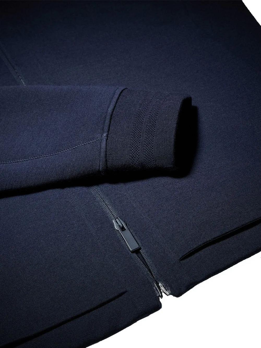 ZEGNA High Performance Hoodie in Wool-Cotton Blend