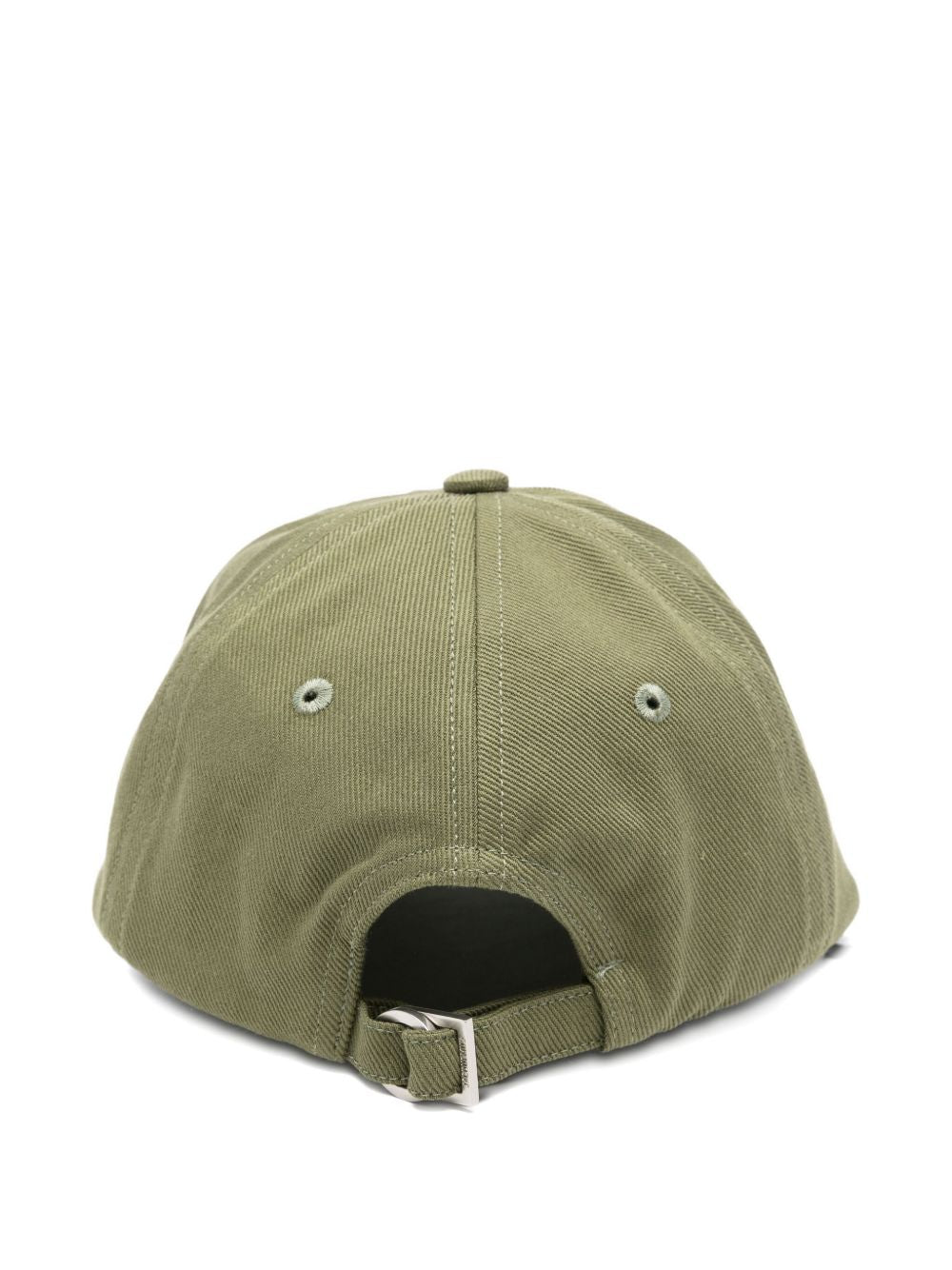 JACQUEMUS Curved Brim Adjustable Cap with Logo Plaque