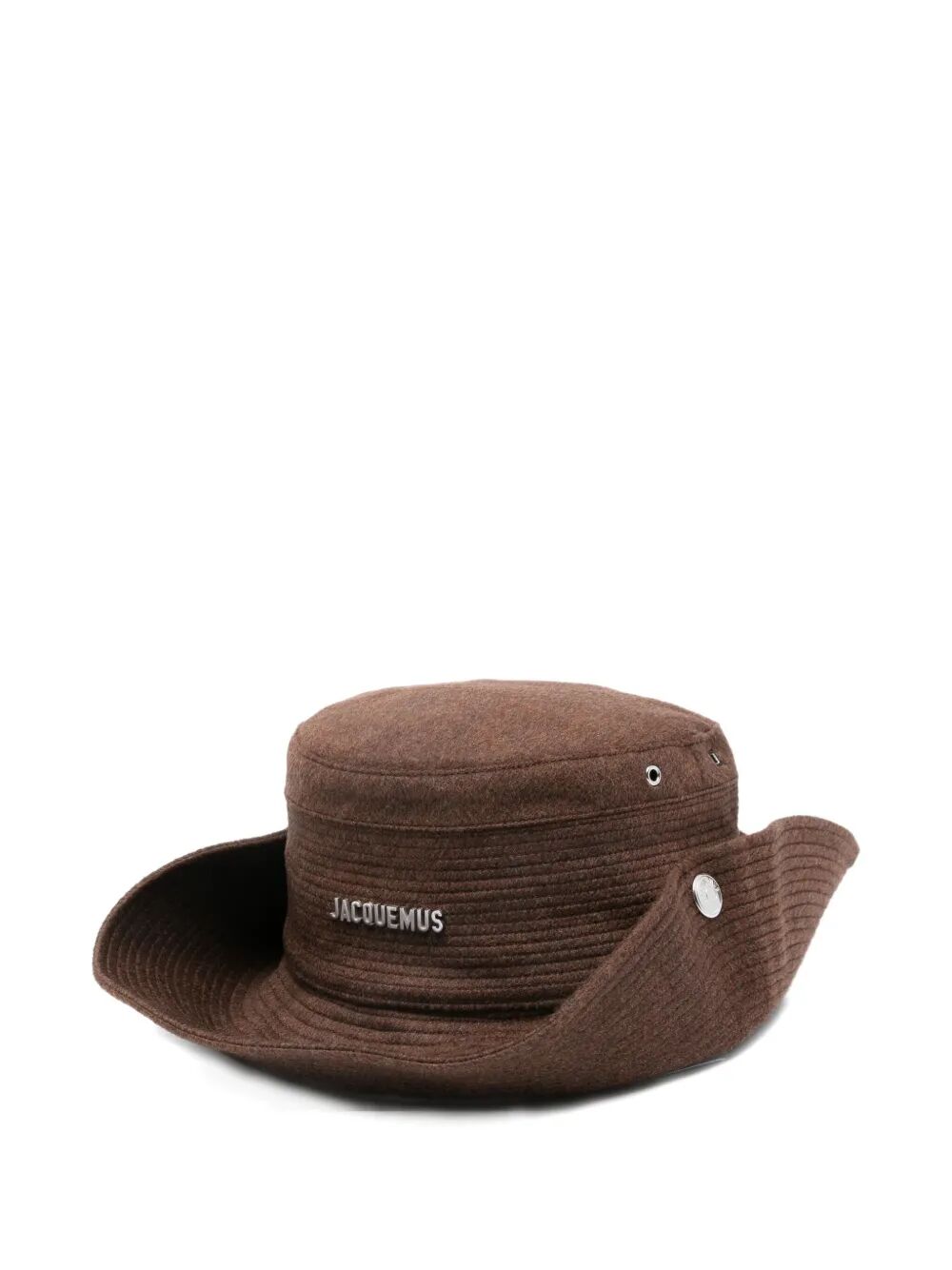 JACQUEMUS Classic Wool Bucket Hat for Men