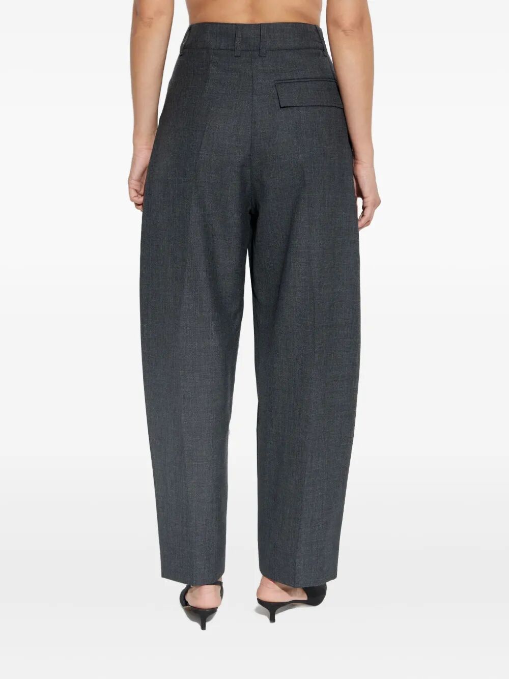 STUDIO NICHOLSON Double Pleat Front Pant for Women
