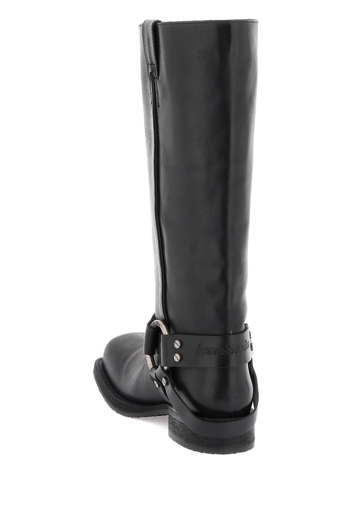 ACNE STUDIOS Luxury Leather Boot for Women