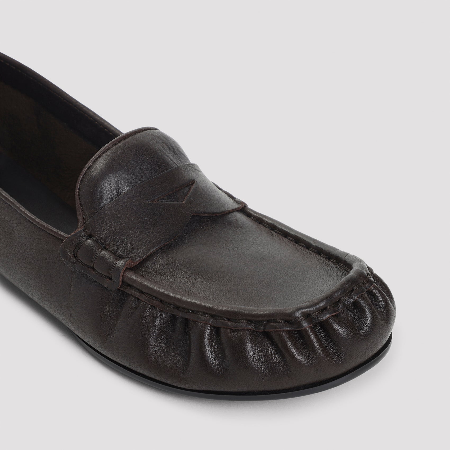 ACNE STUDIOS Nappa Leather Loafers for Women - FW25