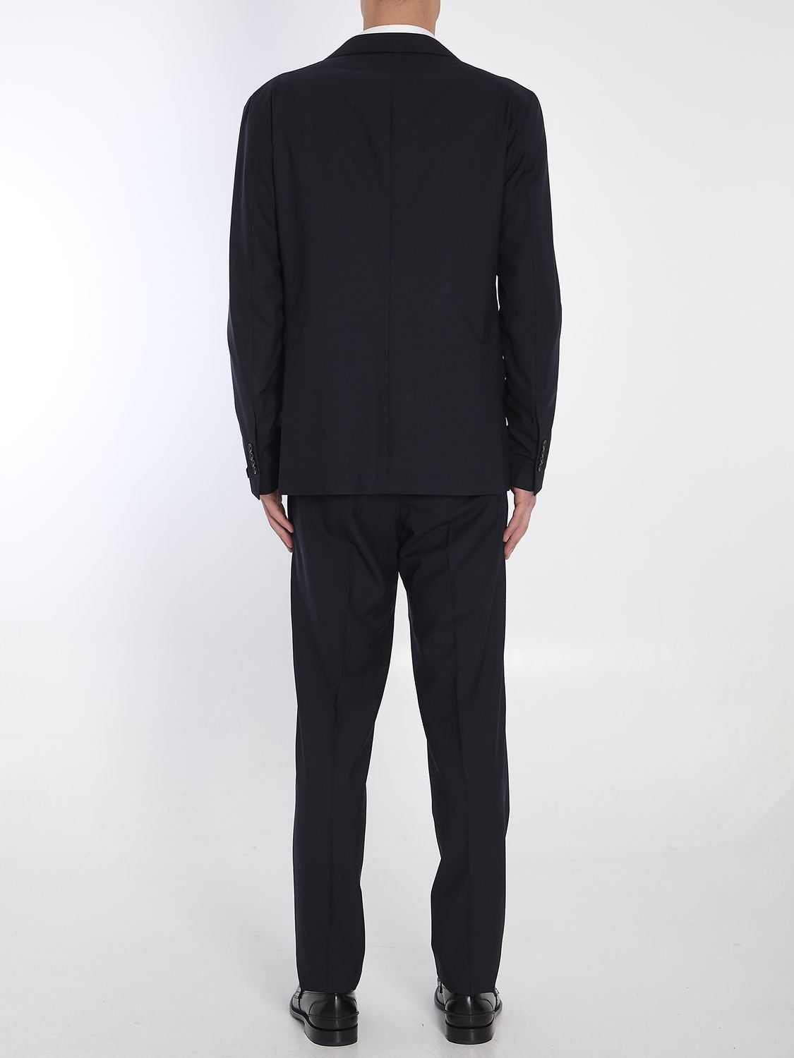 TAGLIATORE Two-Piece Suit in Wool and Silk Blend - Regular Fit IT 52