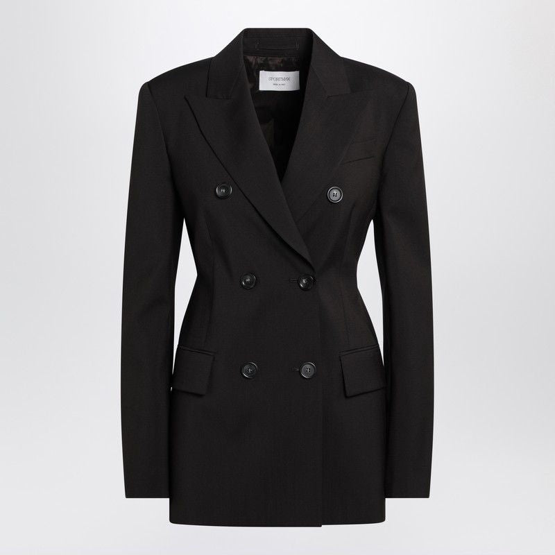 MAX MARA SPORTMAX Double-Breasted Wool Jacket for Women - FW25 Collection